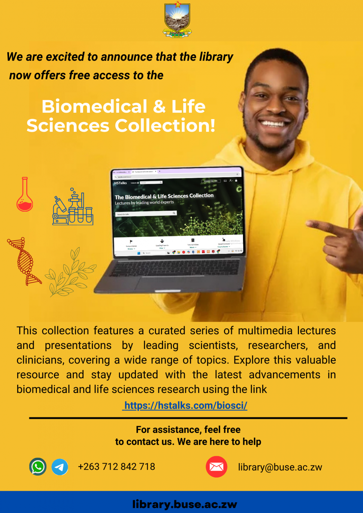 BUSE Library Biomedical and Life Science Collection