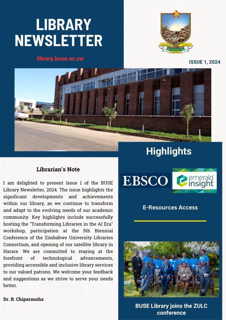 BUSE Library Newsletter